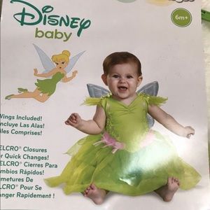 NEW Tinkerbell baby costume 6-12 months